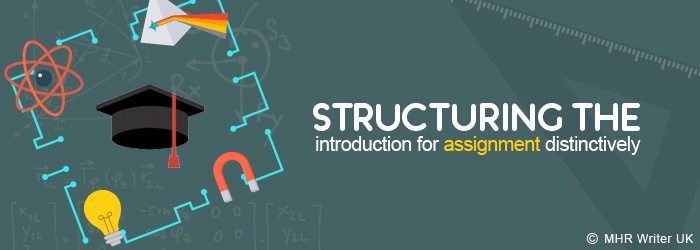 Structuring the Introduction of an Assignment Distinctively